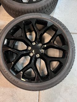 24 Inch Snowflake Rims
