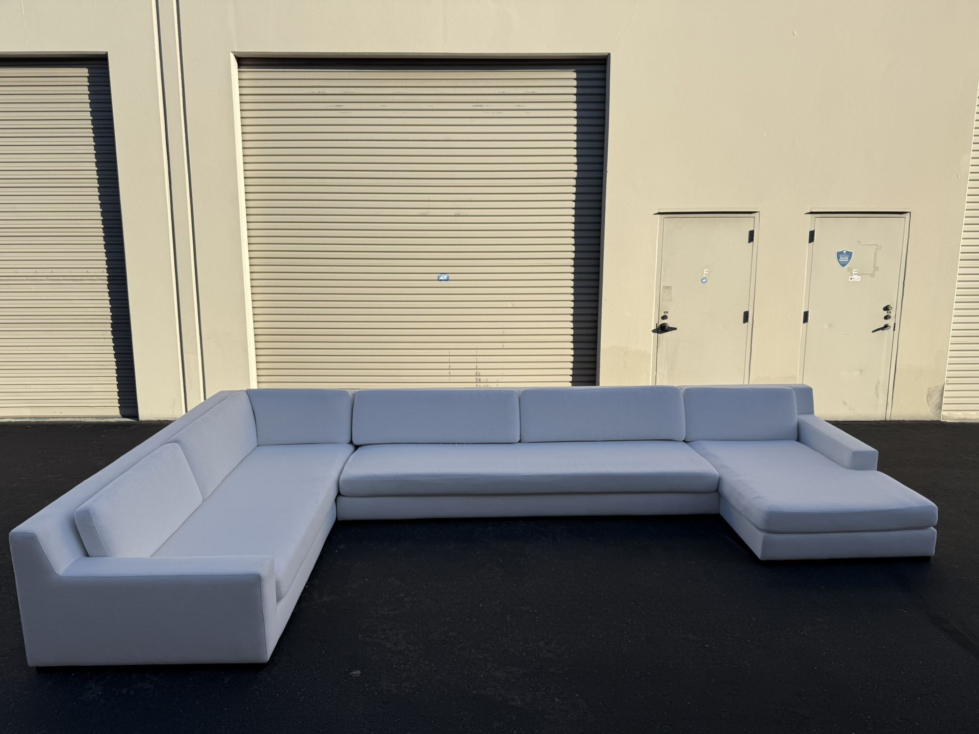 Restoration Hardware Luxe Size Modena Sectional
