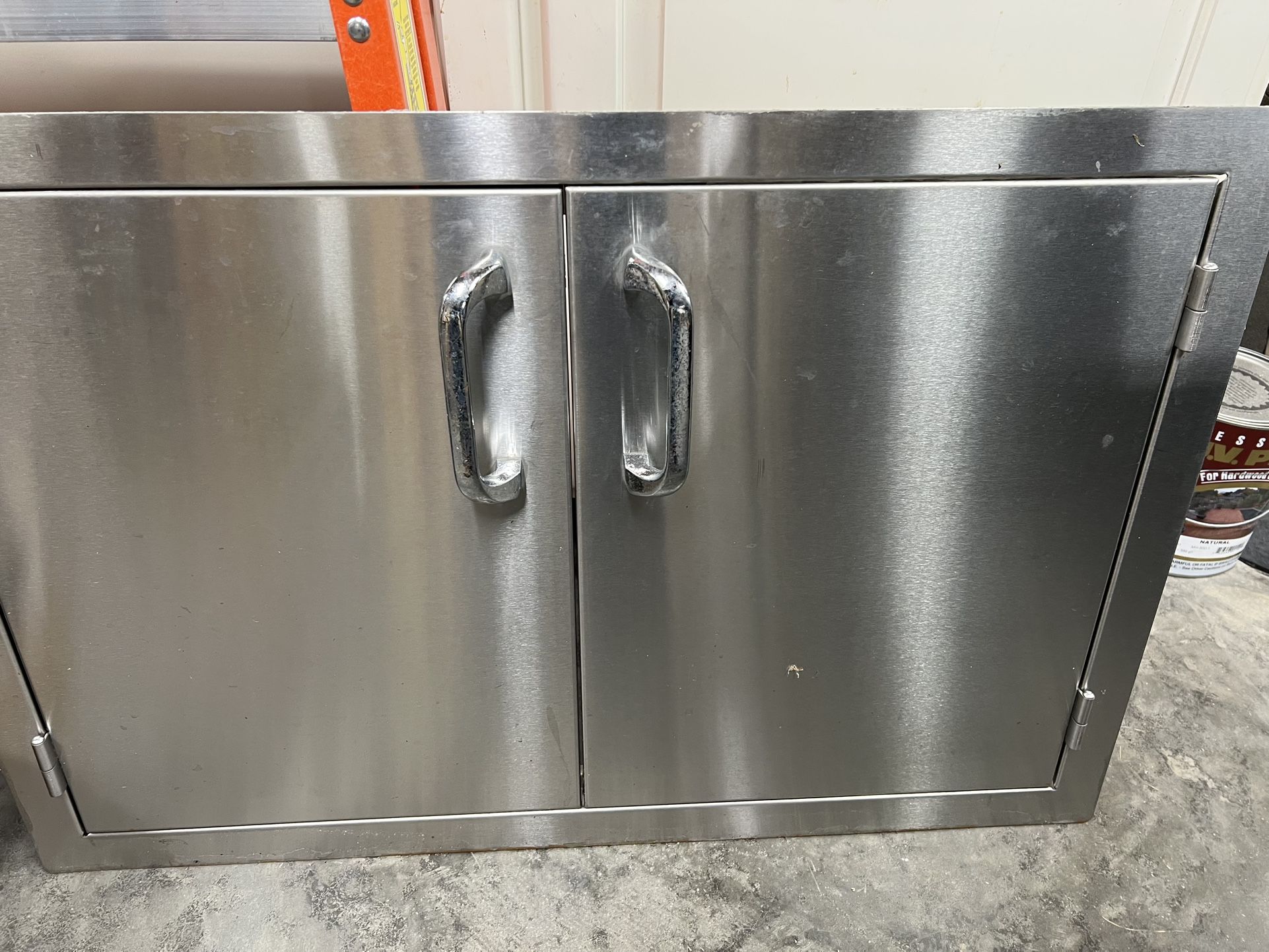 Stainless Steel Cabinet Doors, 19x30”