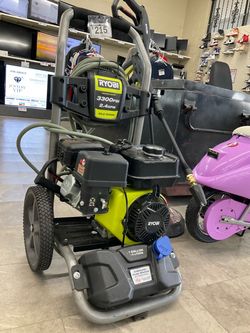 RYOBI 3300 PSI 2.4 GPM Cold Water Gas Pressure Washer with 212cc Engine