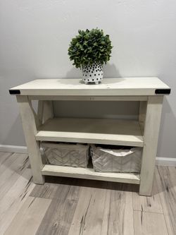 Rustic Off White Table