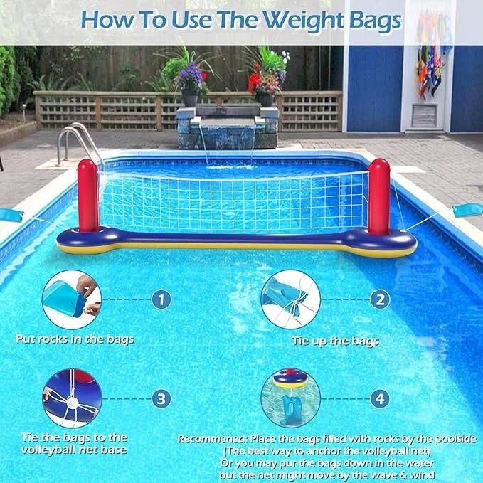 Pool Toys Games Set - 3 in 1