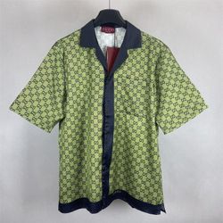 Gucci Double G Printed Short Sleeve Shirt