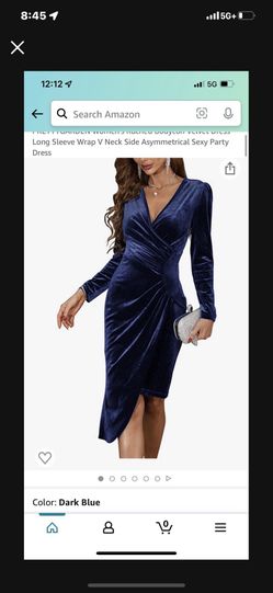 New Velvet Dress Size L