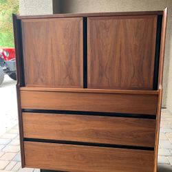 Mid Century Highboy Dresser By Dillingham