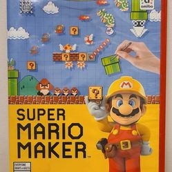 Super Mario Maker for Nintendo Wii U 