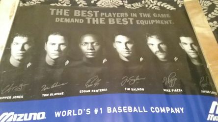 Mizuno advertisement poster