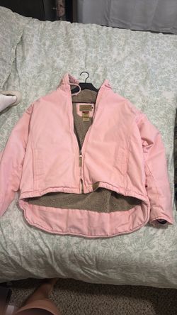 Pink work jacket