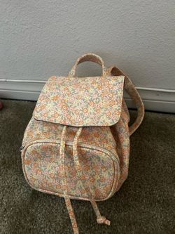 Small floral backpack