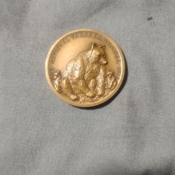 Commemorative Medallion To Celebrate 1972 National Parks Centennial 