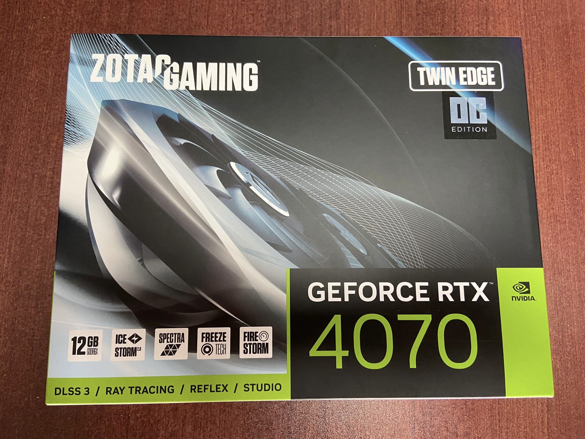 RTX 4070, 12 GB, Zotac Twin Edge, Like New