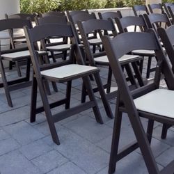Sillas De Resina Cafés - Brown Resin Chairs