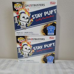Stay Puft Tee+Funko