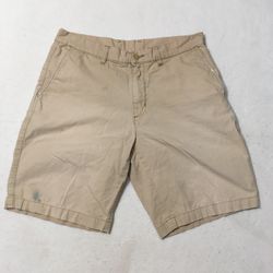 Patagonia Organic Cotton Khaki Shorts Men’s Size 32 Beige Chino Casual stained