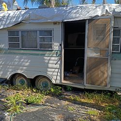 Camp trailer needs work