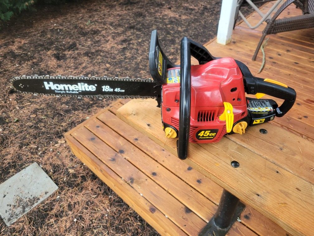 Homelite 18inch Chainsaw
