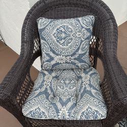 PIER ONE BATIK PATIO CUSHIONS