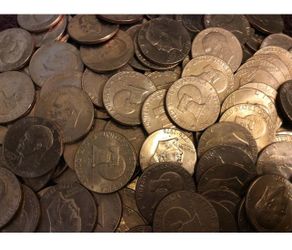 OFFERS ONLY NOT FREE   EISENHOWER IKE DOLLAR ESTATE SALE ~ MIXED DATES 1(contact info removed)