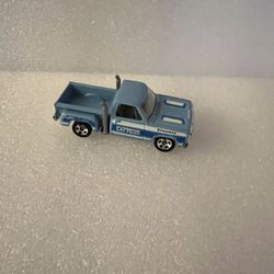 1/64 Scale Dodge 1978 Lil Red Express Truck, Blue Color,  Hot Wheels 