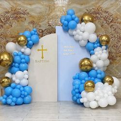 Backdrop Balloons + Gender Reveal Baby Shower Baptism Birthdays All Themes