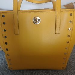 AVAILABLE!! View All Pics & Details...MICHAEL  KORS   MUSTARD VIBRANT  BAG