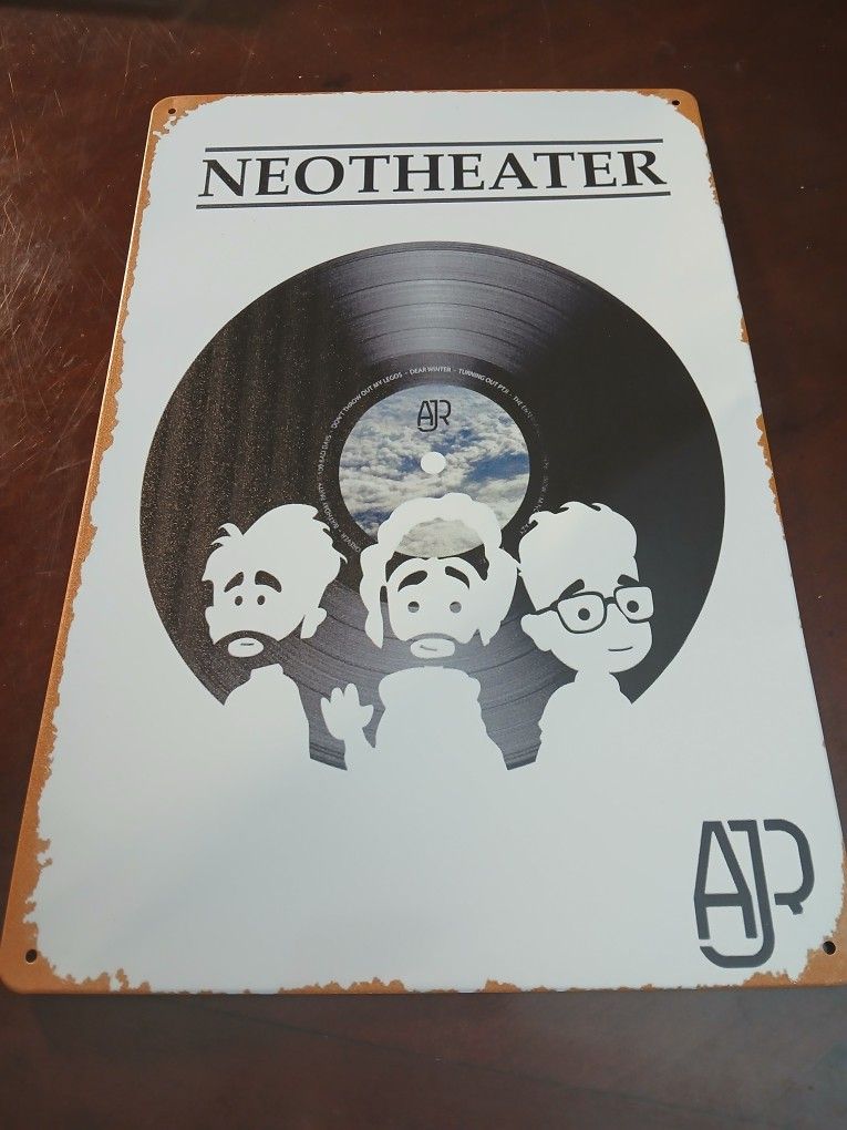 Music Metal Tin Sign