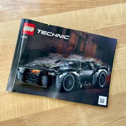 2022 LEGO Technic Batman #42127 Instruction Booklet