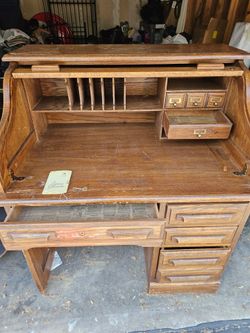 Vintage Oak Creek Office Desk