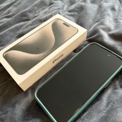 iPhone 15 Pro Max w/Otterbox Case