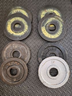 (40lb) Spare 5lb Olympic Weight Plates