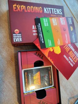 Exploding Kittens original Edition Unopened Cards