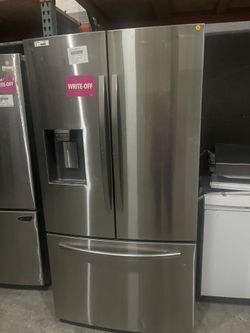 Cyber Sale!!! Refrigerator Samsung newer model French doors 36” inches wide nevera heladera frío 