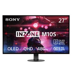 Sony m10s 1440p oled 480hz gaming monitor