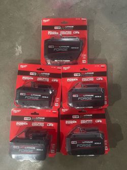 Milwaukee Forged batteries
