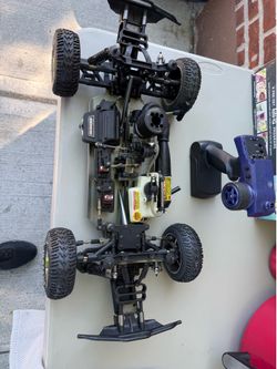 Rc gas nitro truck exceed traxxas losi hpi 1/8 scale