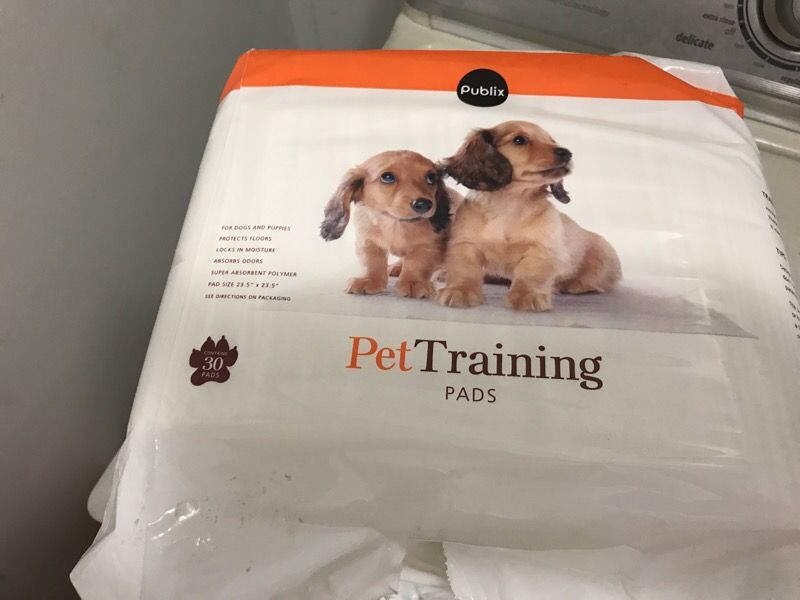 Publix puppy training pads 28 count