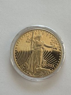 Liberty $20 coin copy