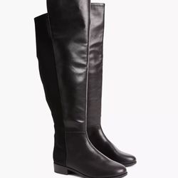 Lane Bryant Faux-Leather Over-The-Knee Boot
