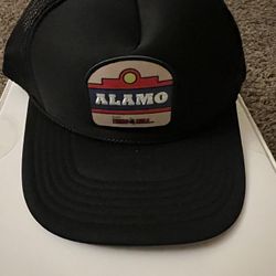 King of the Hill Trucker Hat (Alamo Logo)