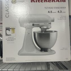 Kitchen Aid Mixer White
