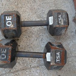 Weights in good shape ..