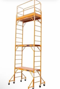 Scaffolding set up