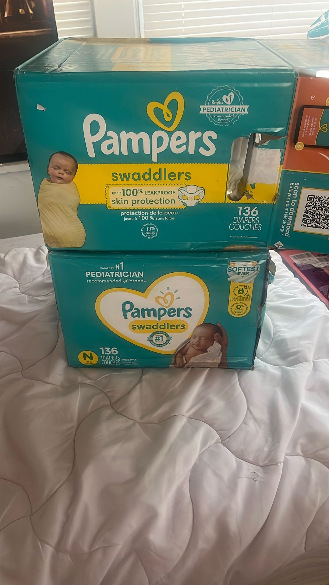 Pampers Swaddles