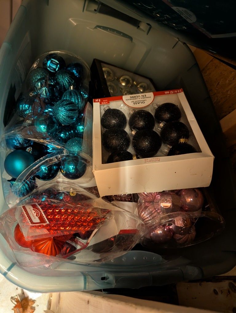 Various Christmas Ornaments