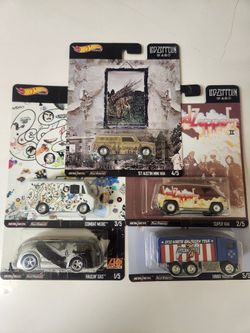 Hot Wheels Led Zeppelin Set Pip Culture 