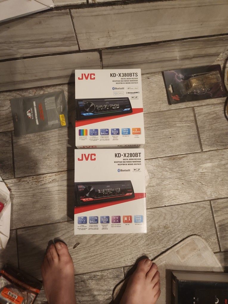 New Jvc Bluetooth Detach Face 380 Model Is 80 And 280 Model Is 70