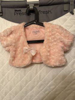 Toddler Girl’s Fluffy Jacket for Dress