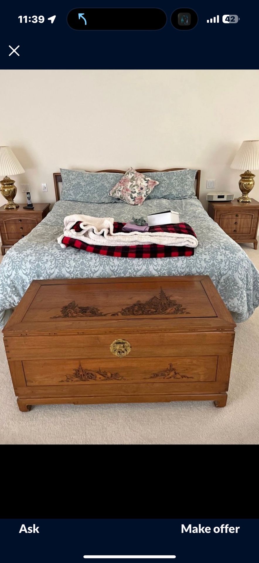 King Mattress w/ Box Spring S