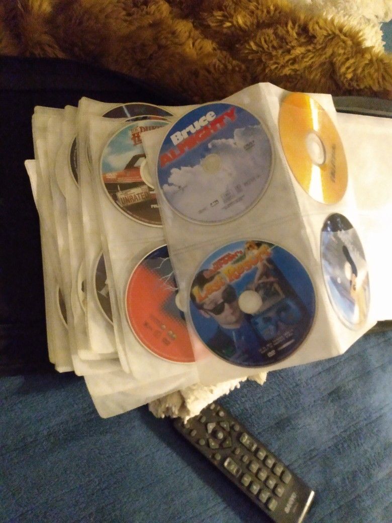 Well Over A Hundred Movies All Kinds And CDs