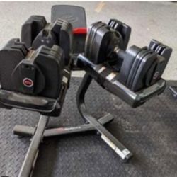 Bowflex 560 WiFi Dumbbells With Stand